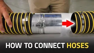 How To Connect Industrial Hoses & Ducting